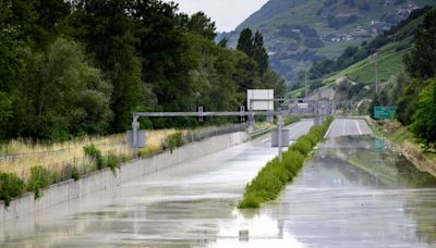 Four dead after flooding and landslides in Switzerland and northern Italy