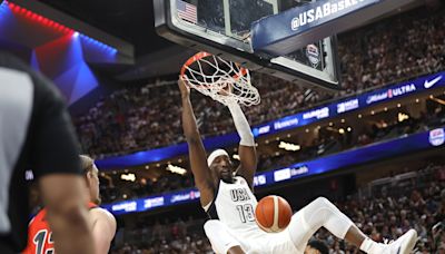 USA Basketball tops Canada 86-72 in exhibition opener on the road to Paris Olympics