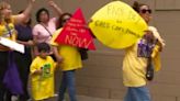 Los Angeles rally calls for state funds to pay for child care