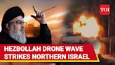 Hezbollah Unleashes Wave Of Armed Drones On Israel; 'IDF Artillery Unit, Base Targeted' | Watch | International - Times...