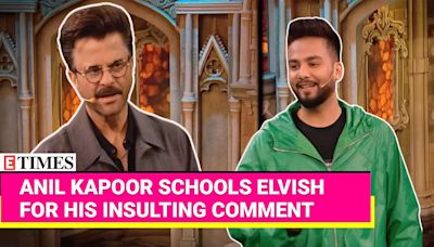 Actor Anil Kapoor Slams Elvish Yadav For His Offensive Remarks About Adnaan Shaikh | Watch