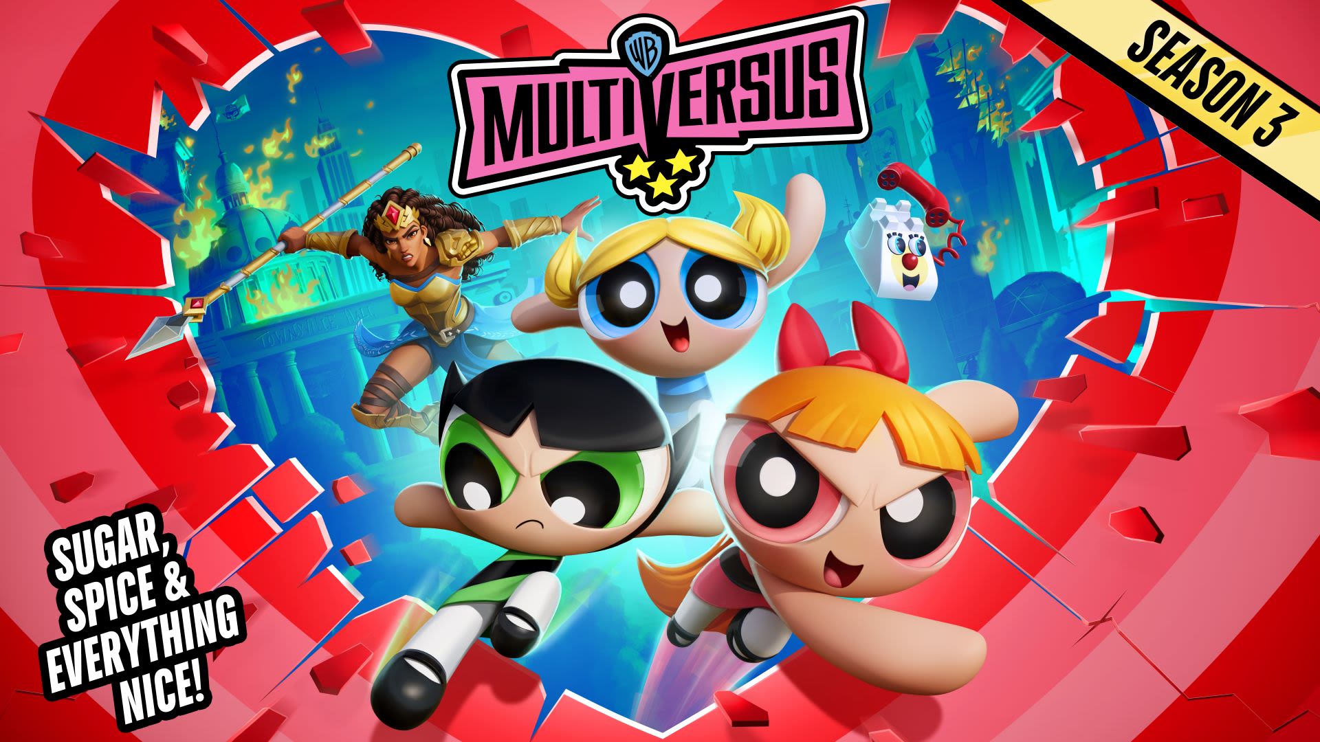 MultiVersus to add The Powerpuff Girls and Nubia in Season 3