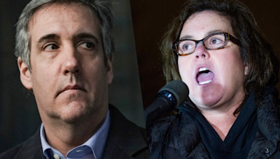 Rosie O'Donnell told Michael Cohen 'I love u' before Trump testimony, NYT reports