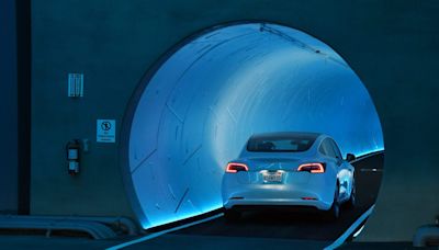 Elon Musk’s underground transit system in Las Vegas is a magnet to trespassers and confused drivers who have to be escorted out