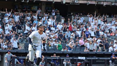 Unreal Slow-Mo Of Aaron Judge's 299th Career Home Run