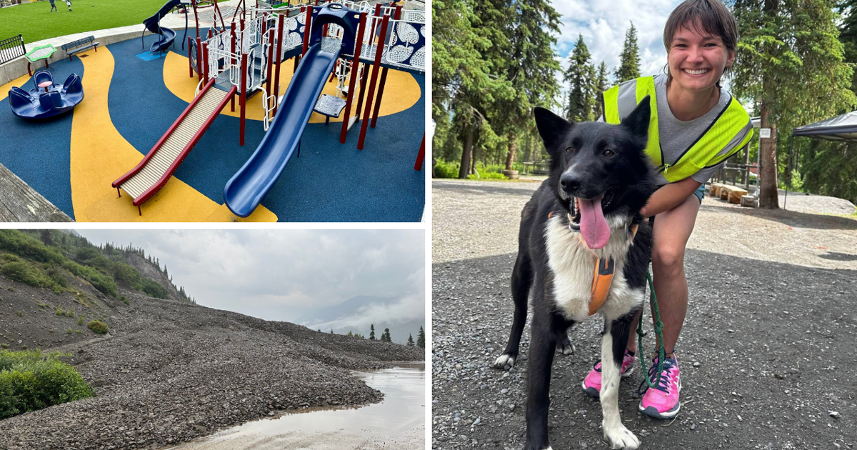 AROUND ALASKA: Park Upgrades, Rock Slide, and Dog Walkers!