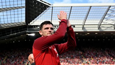 Liverpool 'set sights' on Andy Robertson replacement as emotional exit confirmed