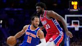 Brunson scores 29 points to lead Knicks past 76ers 128-92 for 3rd straight win