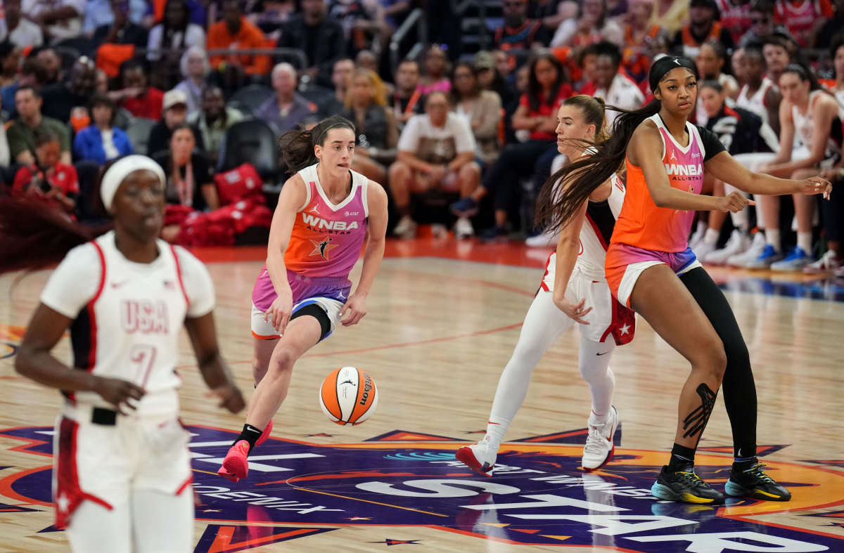 WNBA Fans In Disbelief Over Slow-Mo Video Of Caitlin Clark Pass