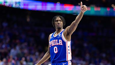 Tyrese Maxey Shouts Out Sixers Announcer for Latest Achievement