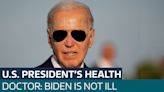 President Biden's doctor denies he is being treated for Parkinson's - Latest From ITV News
