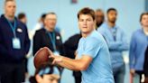 Maye hits the field for North Carolina pro day