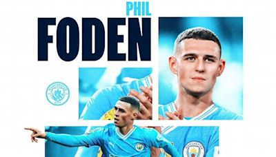 Phil Foden recibió el premio a Mejor Jugador del Año de la FWA