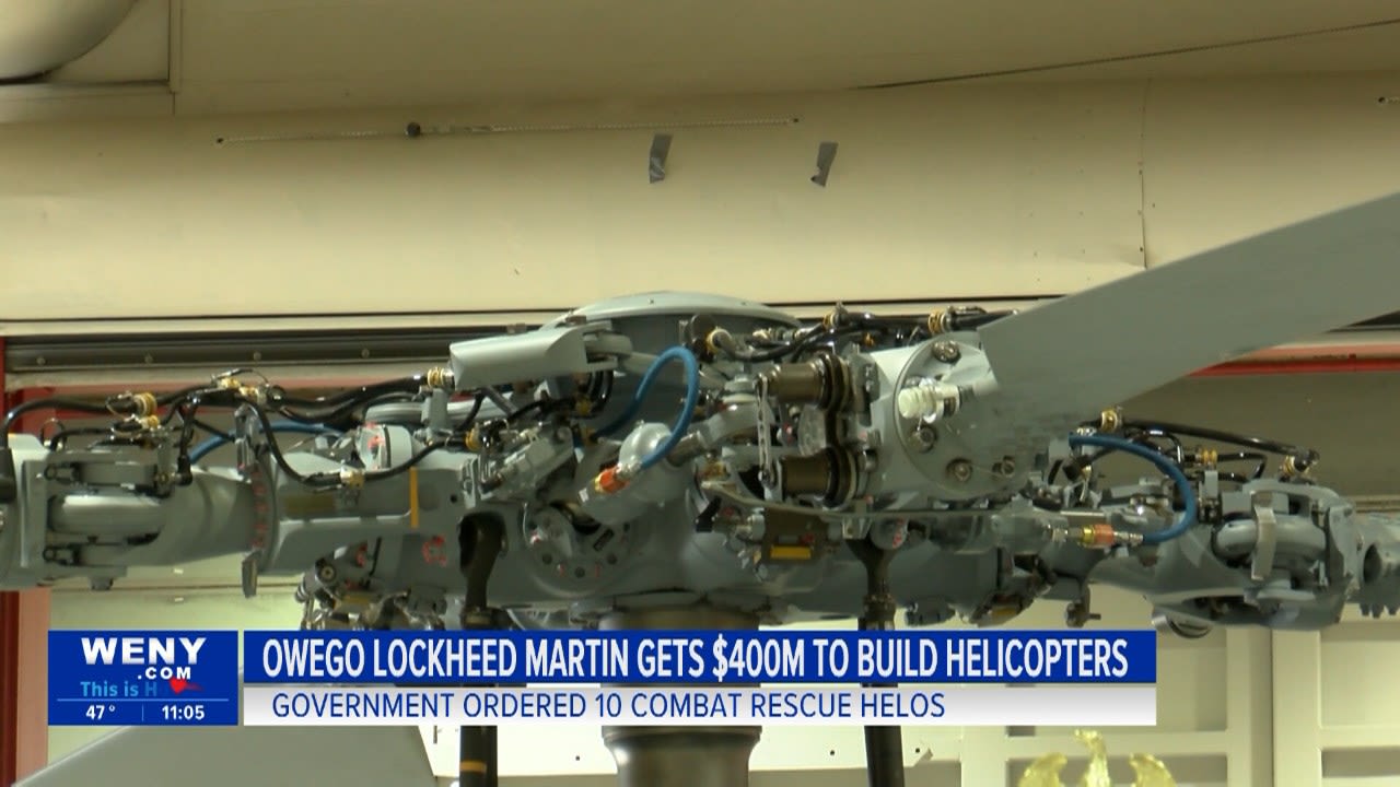 Owego Lockheed Martin gets $400M in federal funding to build rescue helos