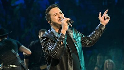 Luke Bryan Takes a Hard Fall While Performing on Stage in Fan-Captured Video Footage