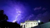 4 critically injured in lightning strike near White House, officials say