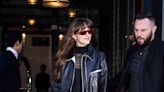 Dakota Johnson's Third OOTD Was a Sheer Dress With the Perfect Leather Jacket