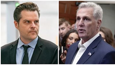McCarthy calls Gaetz ‘Hunter Biden of the Republican Party,’ backs challenger