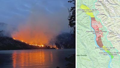 Pioneer Fire burns over 32,000 acres near Chelan, evacuations underway