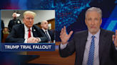 Jon Stewart Doesn't Spare Anyone on Coverage of Trump's Conviction