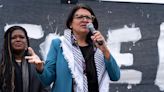Rashida Tlaib's defense of pro-Palestinian phrase leads to sharp rebukes by Democrats