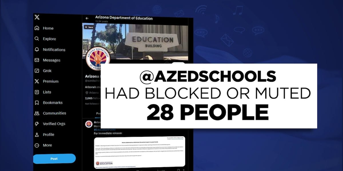 Arizona Dept. of Education ‘stifled’ political voices on social media