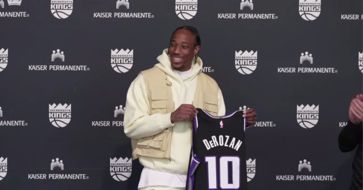 Former Bull DeMar DeRozan switches jersey for Sacramento Kings