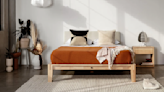 This Funky Live Edge Bed Frame Is Less Than $150
