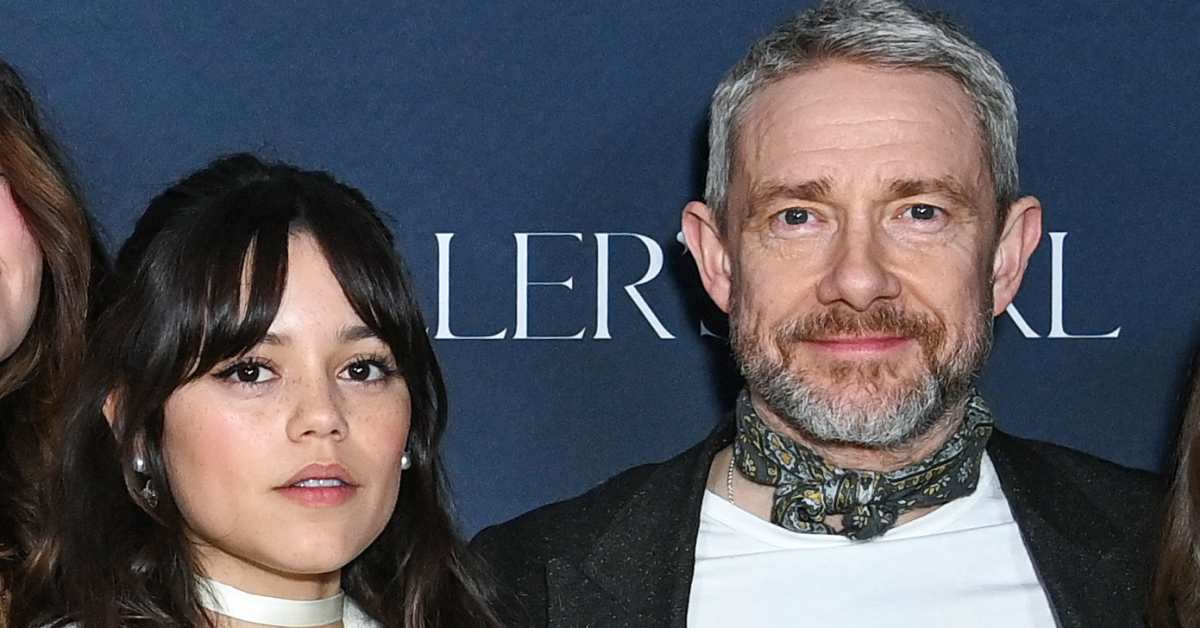 Martin Freeman Claps Back at Backlash Over His Age-Gap Relationship With Jenna Ortega in New Film