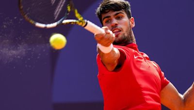 Alcaraz - Auger Aliassime, en directo | Semifinales de los Juegos Olímpicos de París 2024