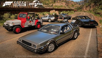 Hollywood cars from Jurassic Park, Back to the Future come to Microsoft’s Forza Horizon 5