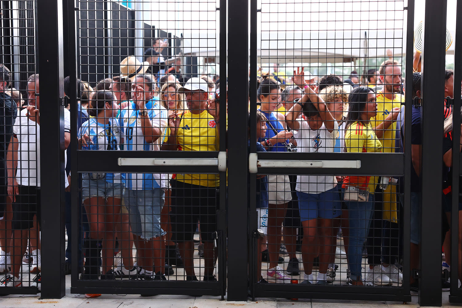 Mayhem at Copa America gates in Miami prevented ticketed fans from getting into game