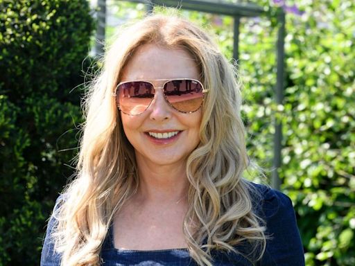 Carol Vorderman wows in tight jumpsuit as she joins stars at Chelsea Flower Show