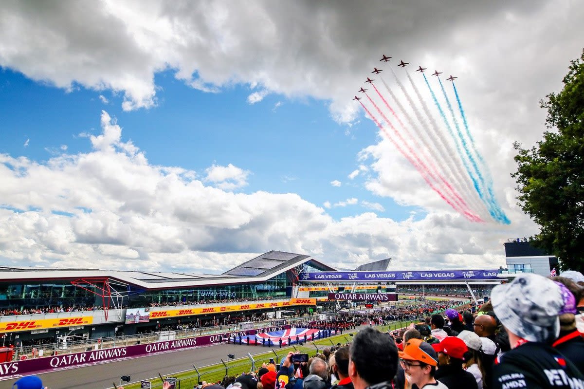 Bird's-eye view: Inside the F1 British GP flyover