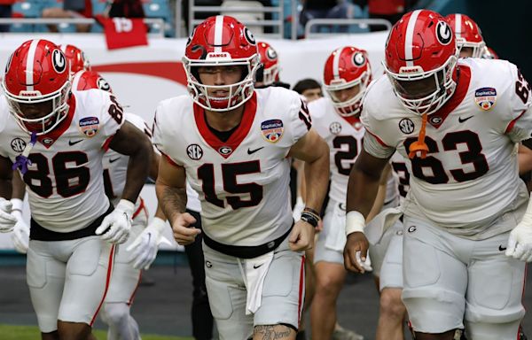 2025 NFL Mock Draft has Three First Rounders from Georgia