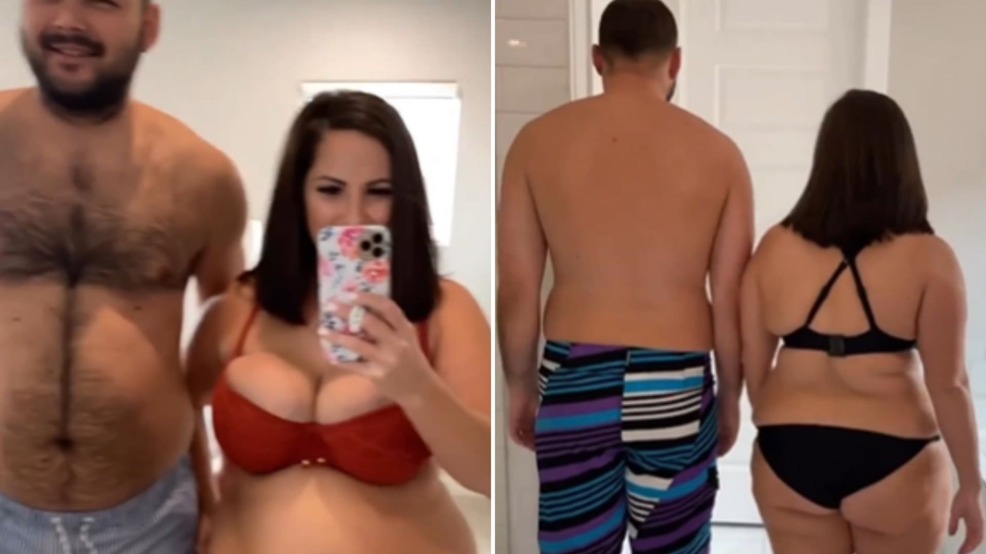 Watch couple's 150lb transformation - plus their weight-loss 'golden rules'