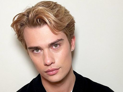 Nicholas Galitzine Unveils Blonde Hair Makeover at Milan Fashion Week