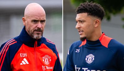 Ten Hag breaks silence on Sancho after return to Man Utd squad following bust-up