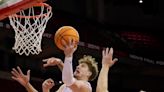 Max Klesmit has emerged as a playmaker and fiery leader in his first season with the Wisconsin men's basketball team