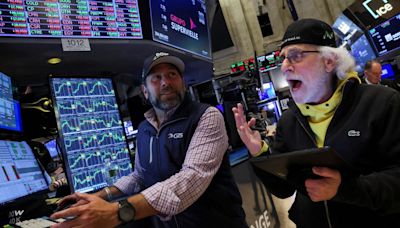 The Dow drops 625 points even as Nvidia powers the Nasdaq to a record high