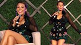 Blake Lively Favors Florals in Beaded Balmain Minidress for ‘It Ends With Us’ Event at Book Bonanza