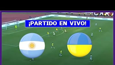 TV Pública EN VIVO GRATIS - dónde ver partido Argentina vs. Ucrania online