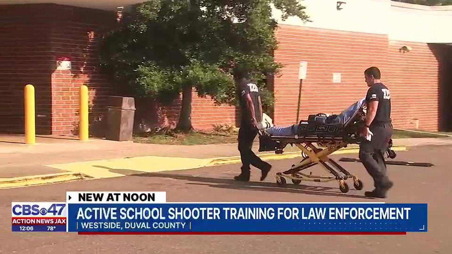 ‘We don’t have time to wait:’ Duval County law enforcement participates in active shooter drill