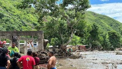 Delcy Rodríguez resultó herida por la caída de un árbol en Cumanacoa