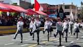 Arequipa: Colegio Honorio Delgado ganó en el desfile por el Día de la Policía Escolar (VIDEO)