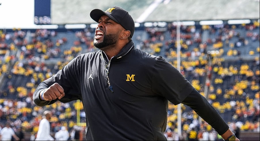 Sherrone Moore Officially Signs Contract With Michigan, President Santa J. Ono and Athletic Director Warde Manuel Release...