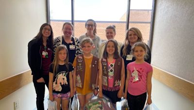 Girl Scouts donate activities for children at OSF