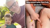 Anderson Cooper Gets Matching Temporary Dinosaur Tattoos with Son Wyatt: 'Always Wanted' One