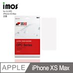 IMOS 蘋果 iPhone XS Max (6.5吋) 3SAS 疏油疏水 螢幕保護貼