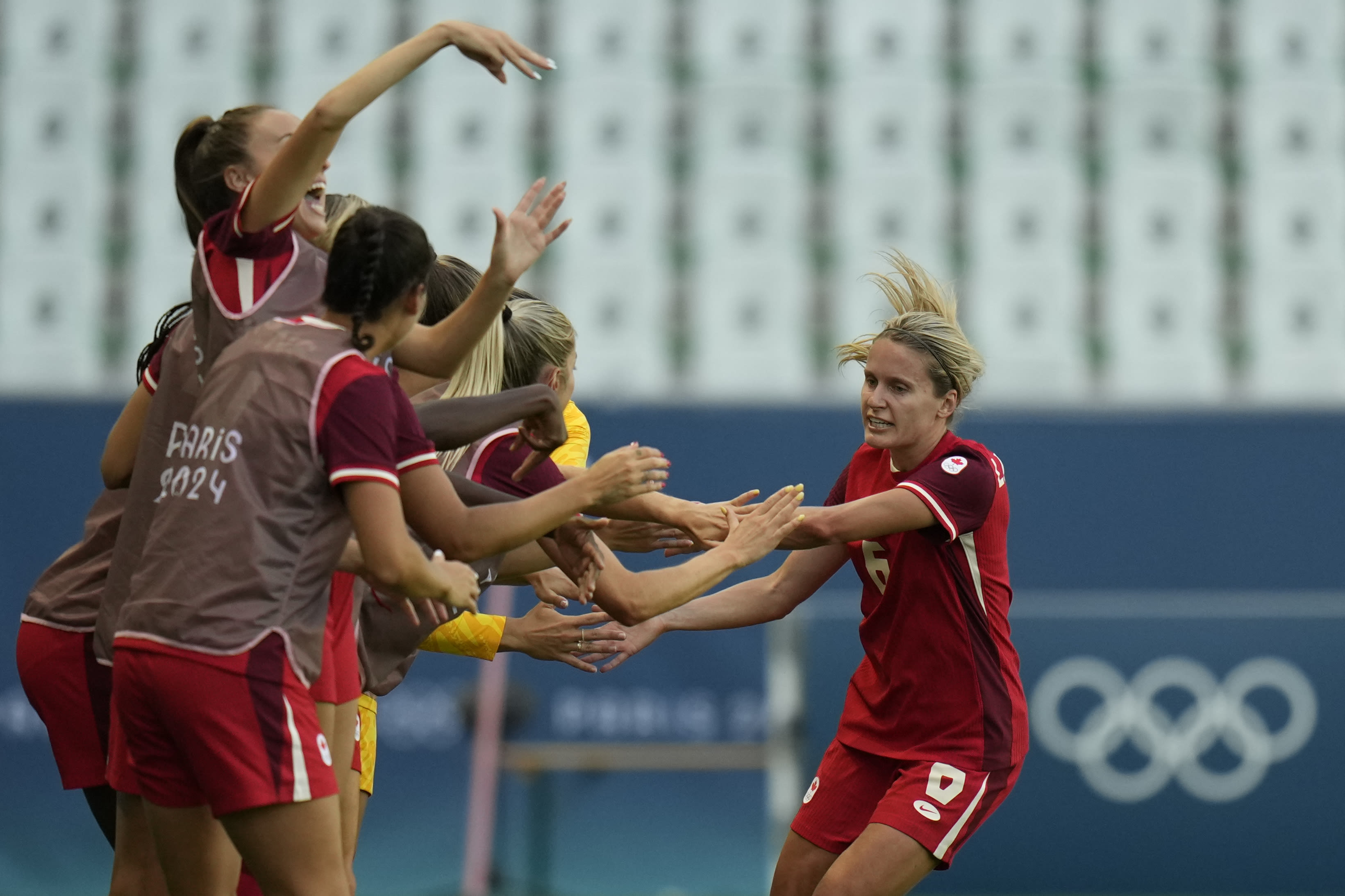 Canada wins 2-1 over New Zealand to open the Olympics after drone scandal, Spain beats Japan 2-1